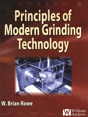 cover image of Principles of Modern Grinding Technology